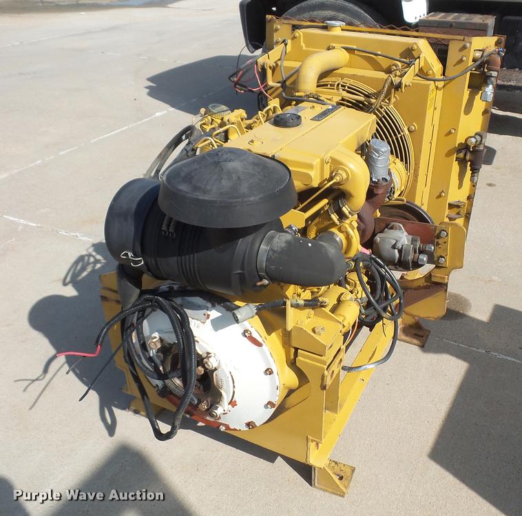image for item DB0671 Caterpillar 3054 four cylinder turbo diesel engine
