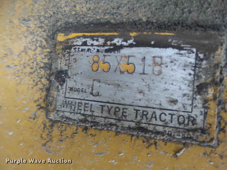 image for item DB1269 1980 Caterpillar 824C wheel dozer