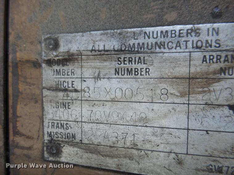 image for item DB1269 1980 Caterpillar 824C wheel dozer