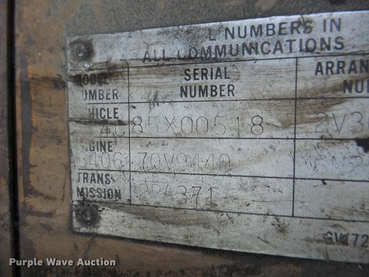 image for item DB1269 1980 Caterpillar 824C wheel dozer