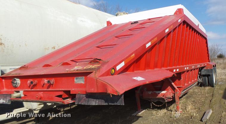 image for item DB1282 1992 CPS bottom dump trailer