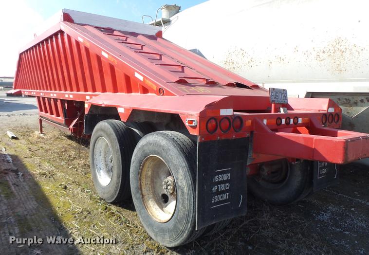 image for item DB1282 1992 CPS bottom dump trailer