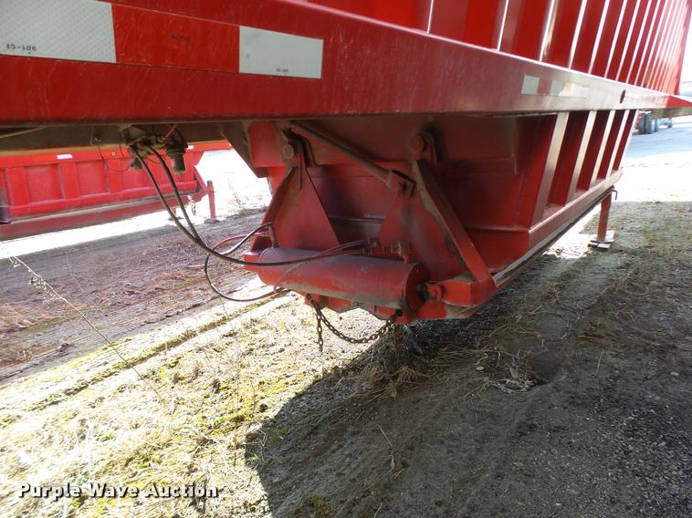 image for item DB1282 1992 CPS bottom dump trailer