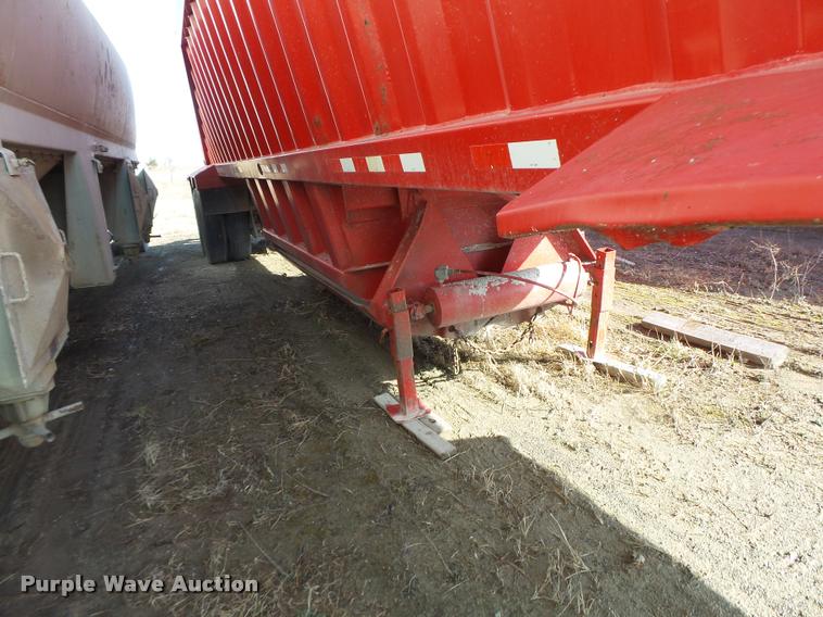 image for item DB1282 1992 CPS bottom dump trailer