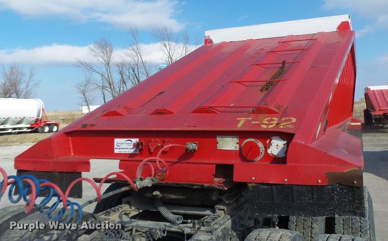 image for item DB1283 1991 CPS bottom dump trailer