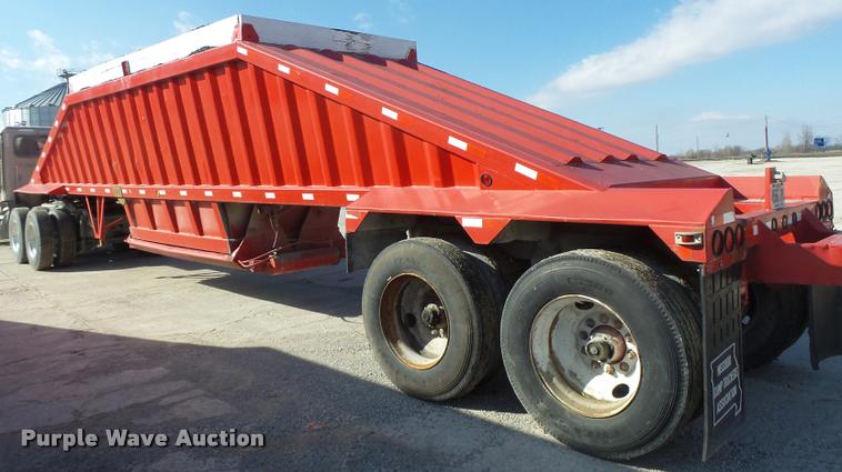 image for item DB1283 1991 CPS bottom dump trailer