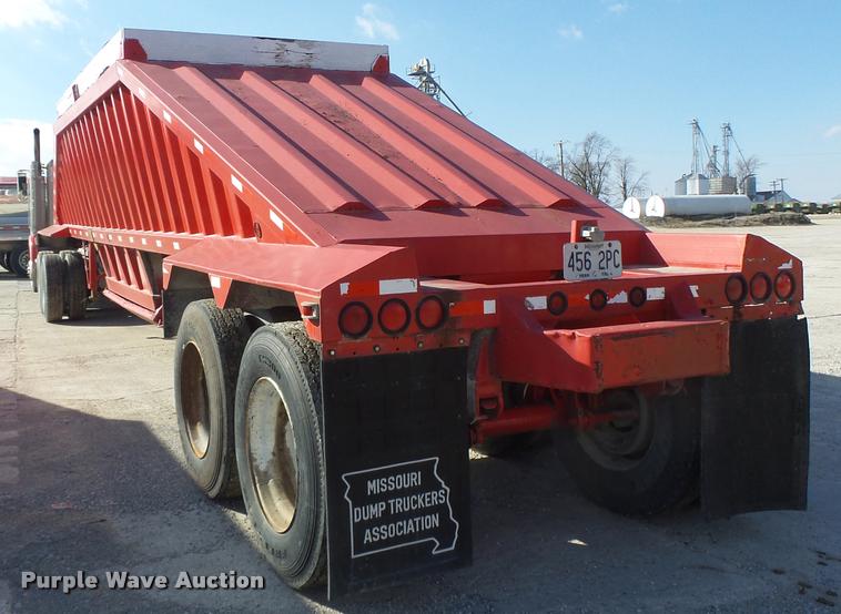 image for item DB1283 1991 CPS bottom dump trailer