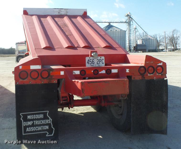 image for item DB1283 1991 CPS bottom dump trailer