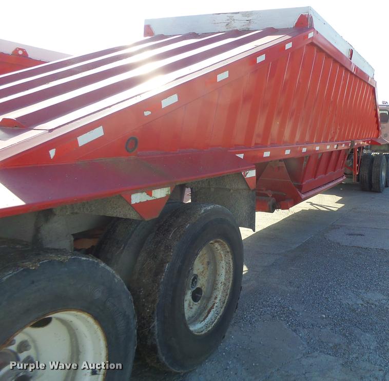 image for item DB1283 1991 CPS bottom dump trailer