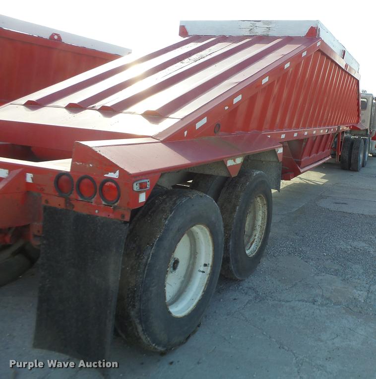 image for item DB1283 1991 CPS bottom dump trailer