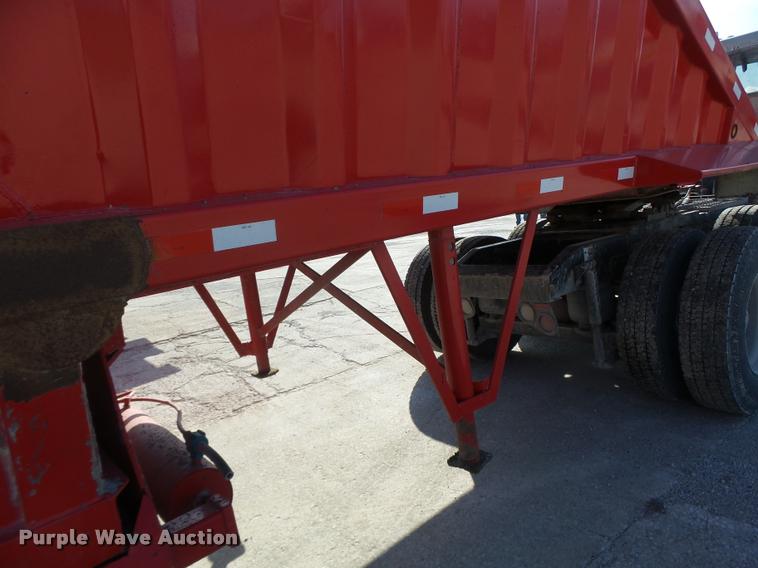 image for item DB1283 1991 CPS bottom dump trailer