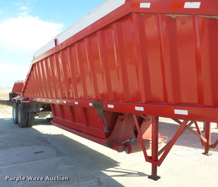 image for item DB1283 1991 CPS bottom dump trailer