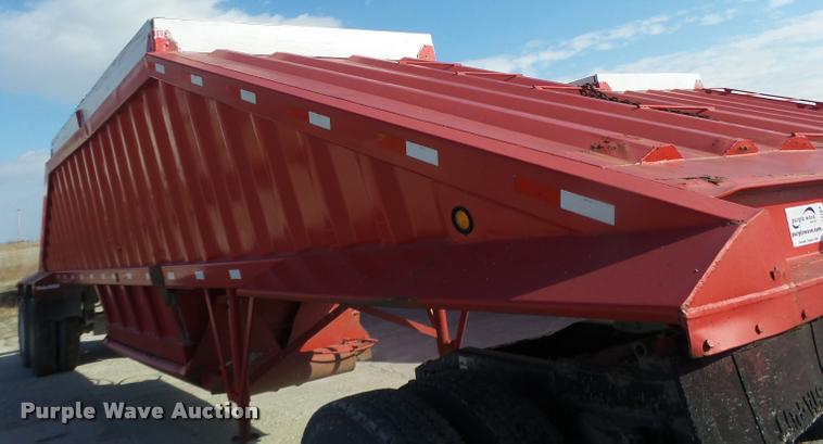 image for item DB1283 1991 CPS bottom dump trailer