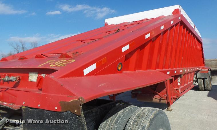 image for item DB1283 1991 CPS bottom dump trailer