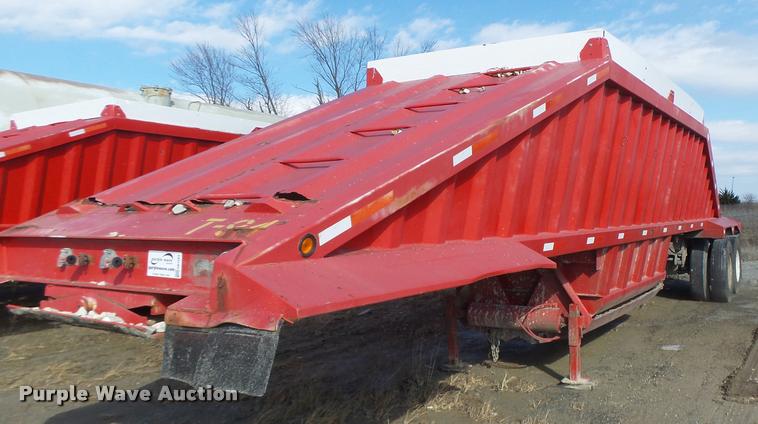 image for item DB1284 1992 CPS bottom dump trailer