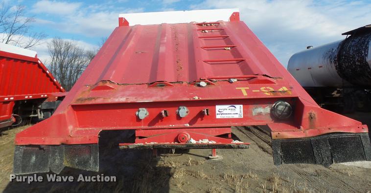 image for item DB1284 1992 CPS bottom dump trailer