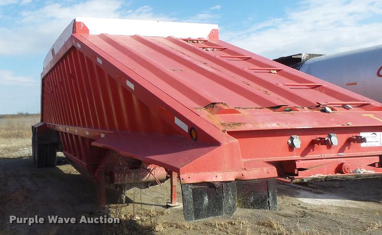 image for item DB1284 1992 CPS bottom dump trailer