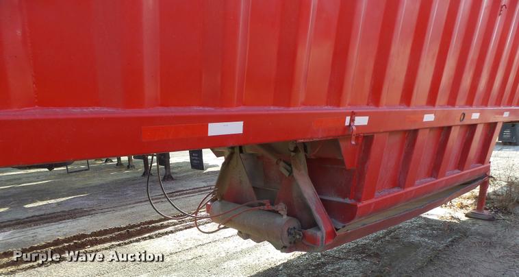 image for item DB1284 1992 CPS bottom dump trailer