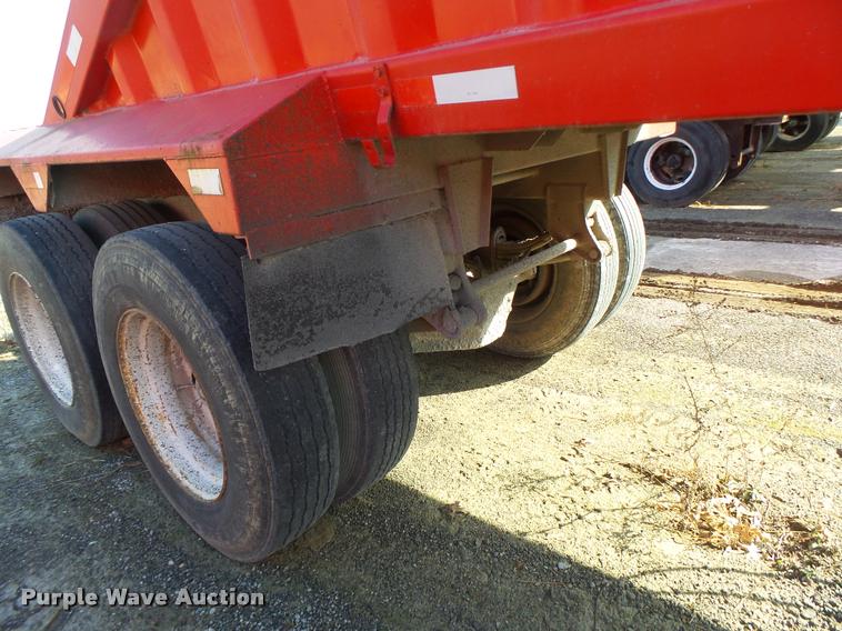 image for item DB1284 1992 CPS bottom dump trailer