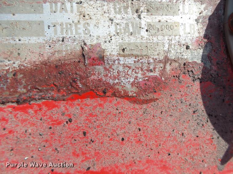 image for item DB1284 1992 CPS bottom dump trailer