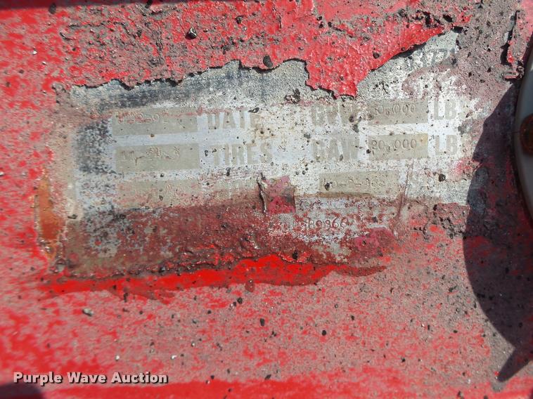 image for item DB1284 1992 CPS bottom dump trailer