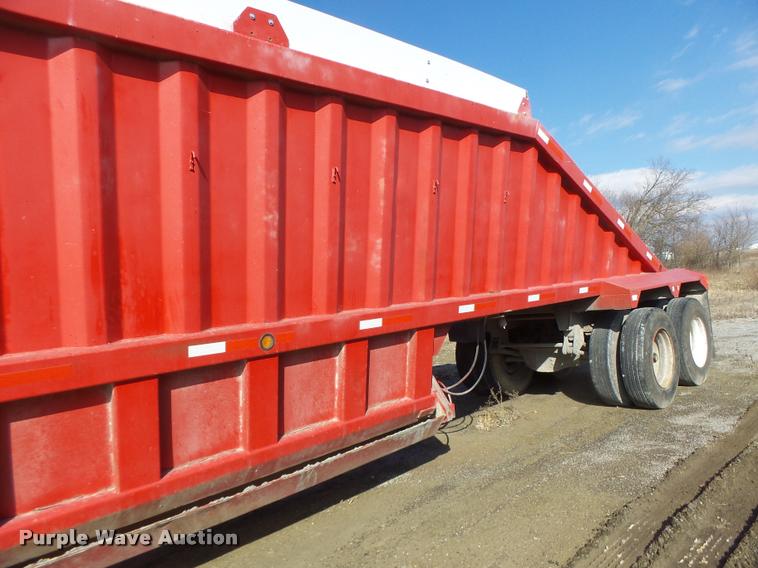 image for item DB1284 1992 CPS bottom dump trailer