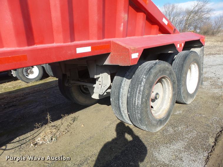 image for item DB1284 1992 CPS bottom dump trailer