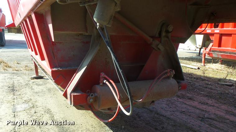 image for item DB1284 1992 CPS bottom dump trailer