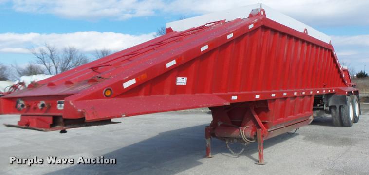 image for item DB1285 1999 CPS bottom dump trailer