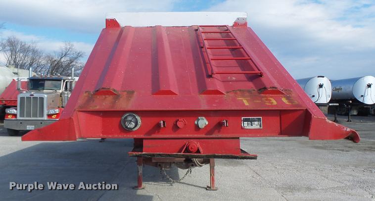 image for item DB1285 1999 CPS bottom dump trailer