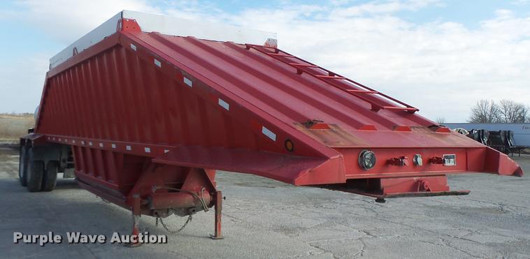image for item DB1285 1999 CPS bottom dump trailer