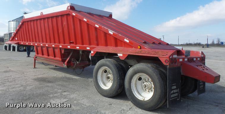 image for item DB1285 1999 CPS bottom dump trailer