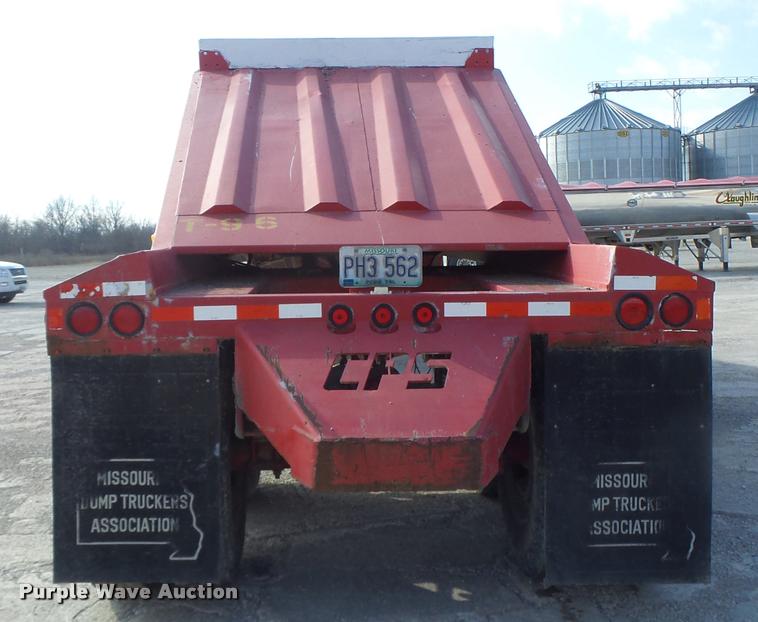 image for item DB1285 1999 CPS bottom dump trailer