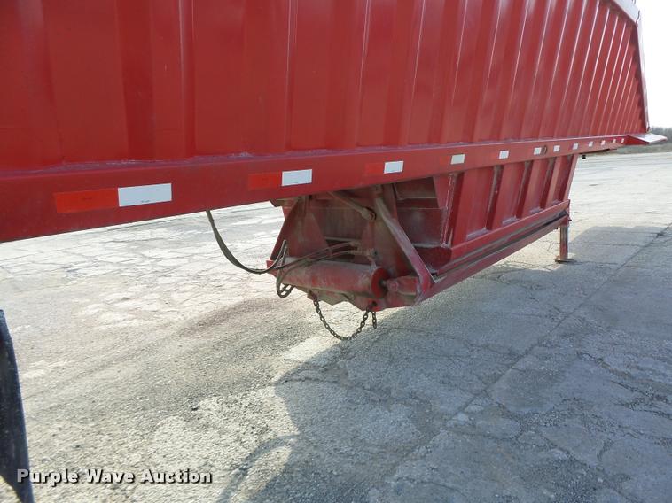 image for item DB1285 1999 CPS bottom dump trailer