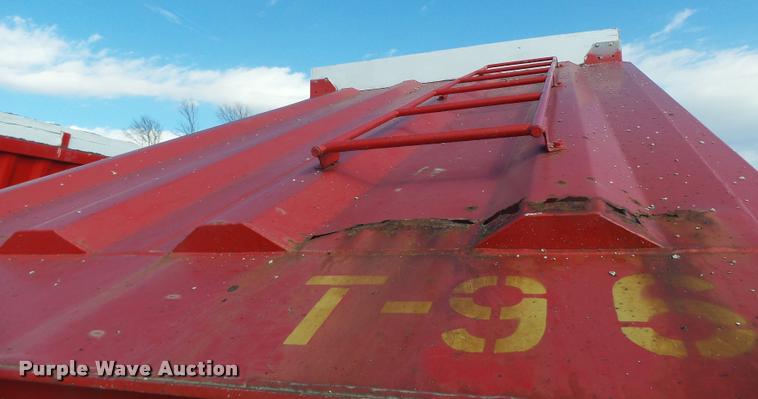 image for item DB1285 1999 CPS bottom dump trailer