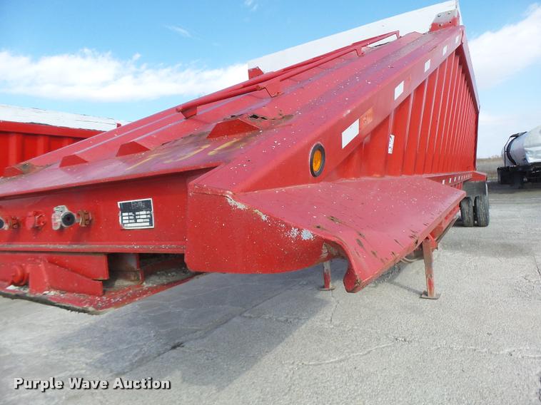 image for item DB1285 1999 CPS bottom dump trailer