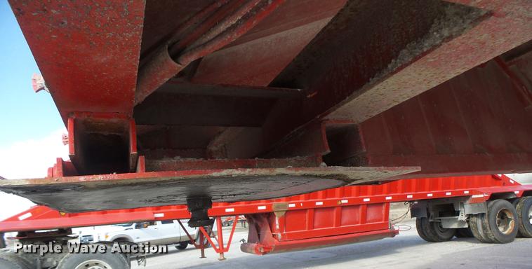 image for item DB1285 1999 CPS bottom dump trailer