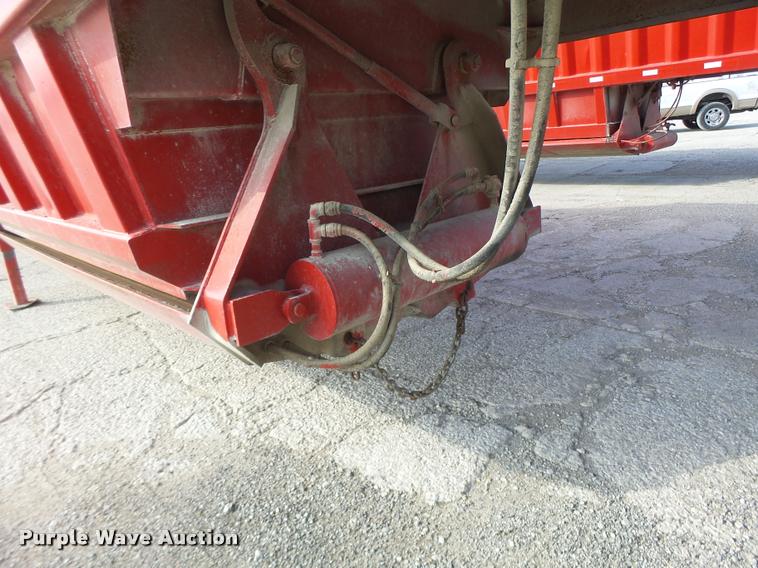 image for item DB1285 1999 CPS bottom dump trailer