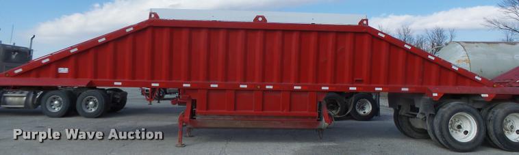 image for item DB1285 1999 CPS bottom dump trailer