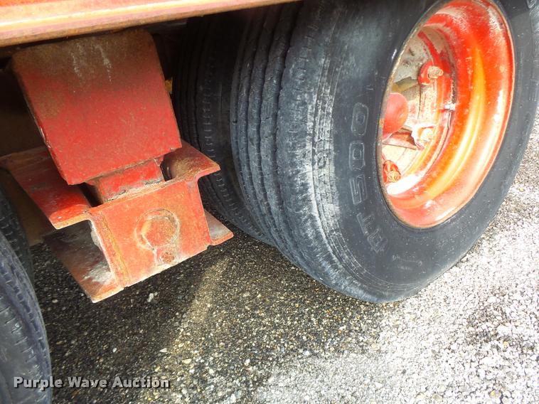 image for item DB1286 1975 Miller tilt deck equipment trailer