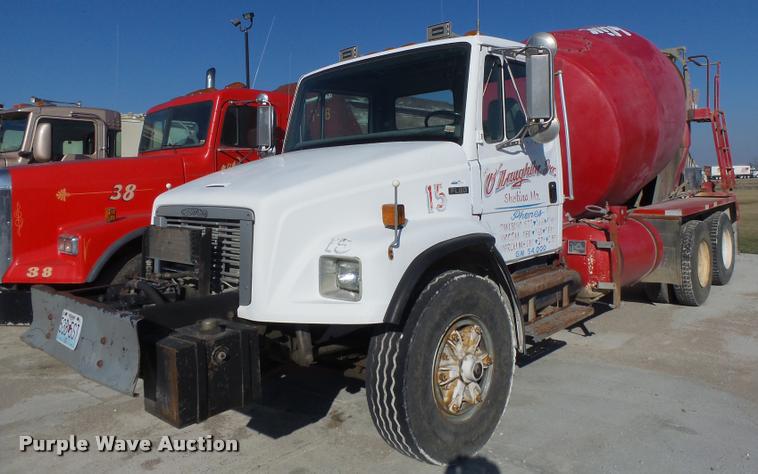 image for item DB1287 1996 Freightliner FL80 mixer truck