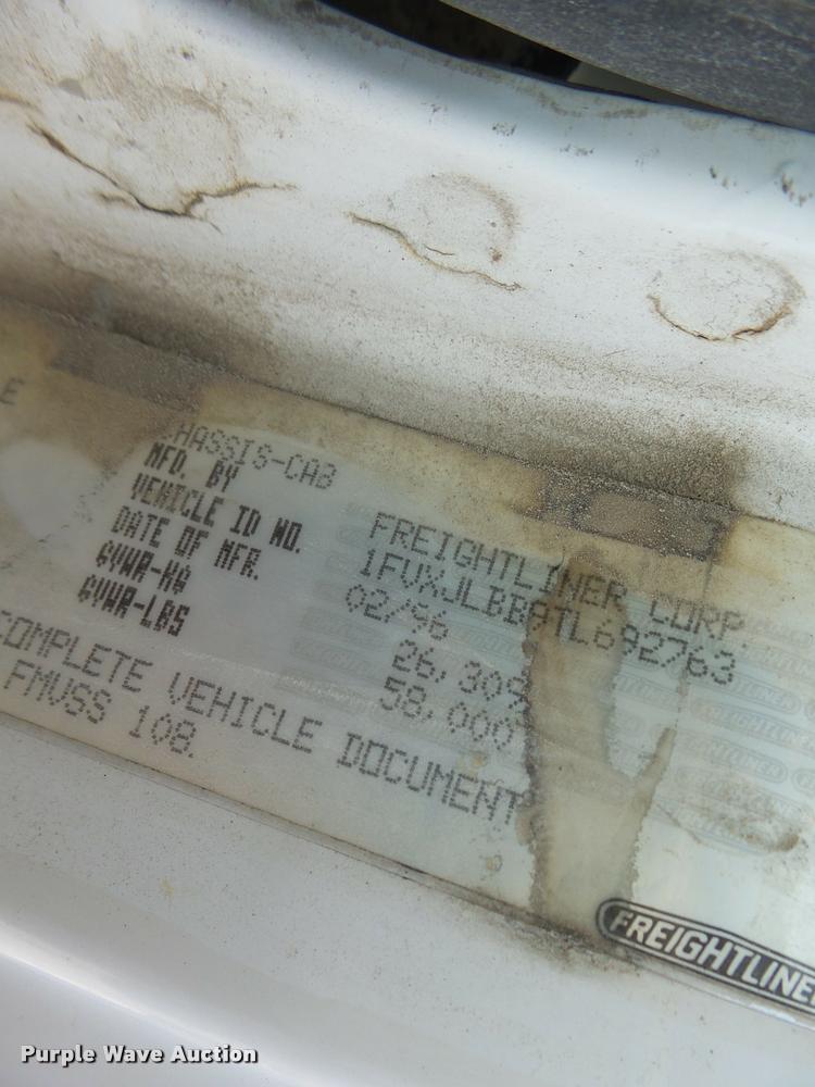 image for item DB1287 1996 Freightliner FL80 mixer truck