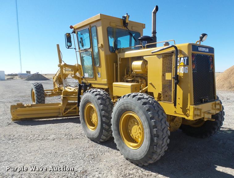 image for item DB1921 1987 Caterpillar 140G motor grader