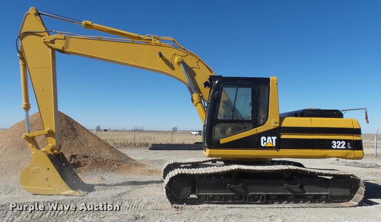 image for item DB1922 1996 Caterpillar 322 L excavator