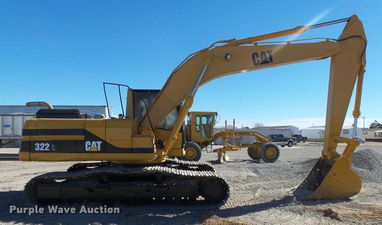 image for item DB1922 1996 Caterpillar 322 L excavator