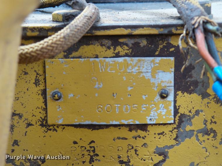 image for item DB4679 1987 Caterpillar 621E conventional scraper