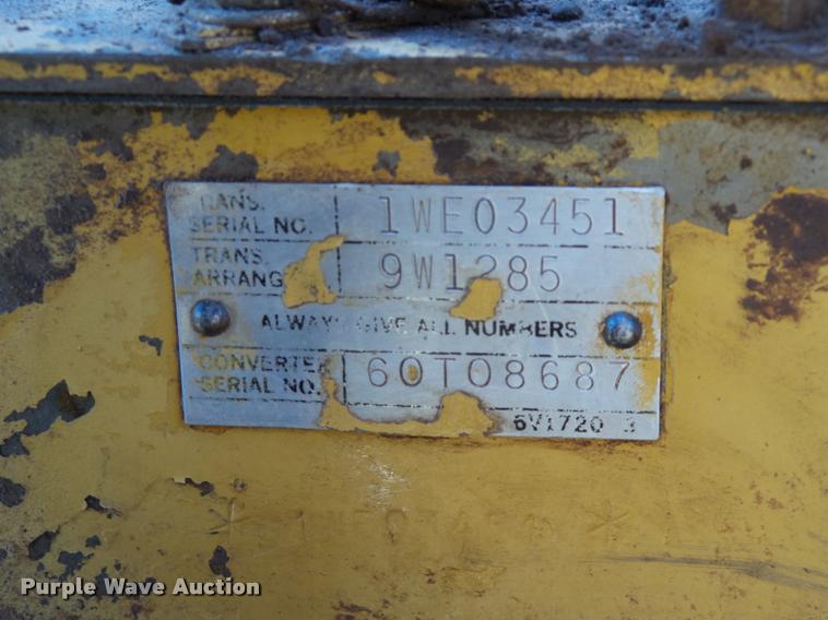 image for item DB4681 1997 Caterpillar 621F conventional scraper