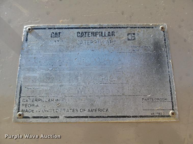 image for item DB4681 1997 Caterpillar 621F conventional scraper