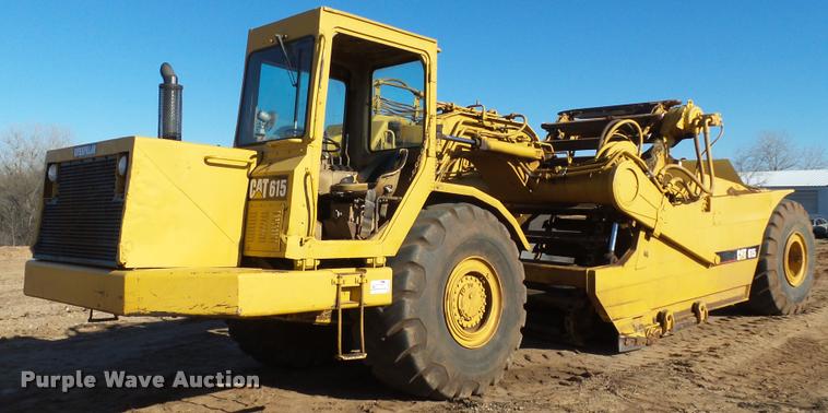 image for item DB4683 1984 Caterpillar 615 elevating scraper