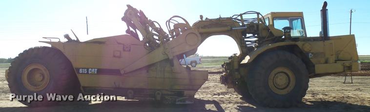 image for item DB4683 1984 Caterpillar 615 elevating scraper